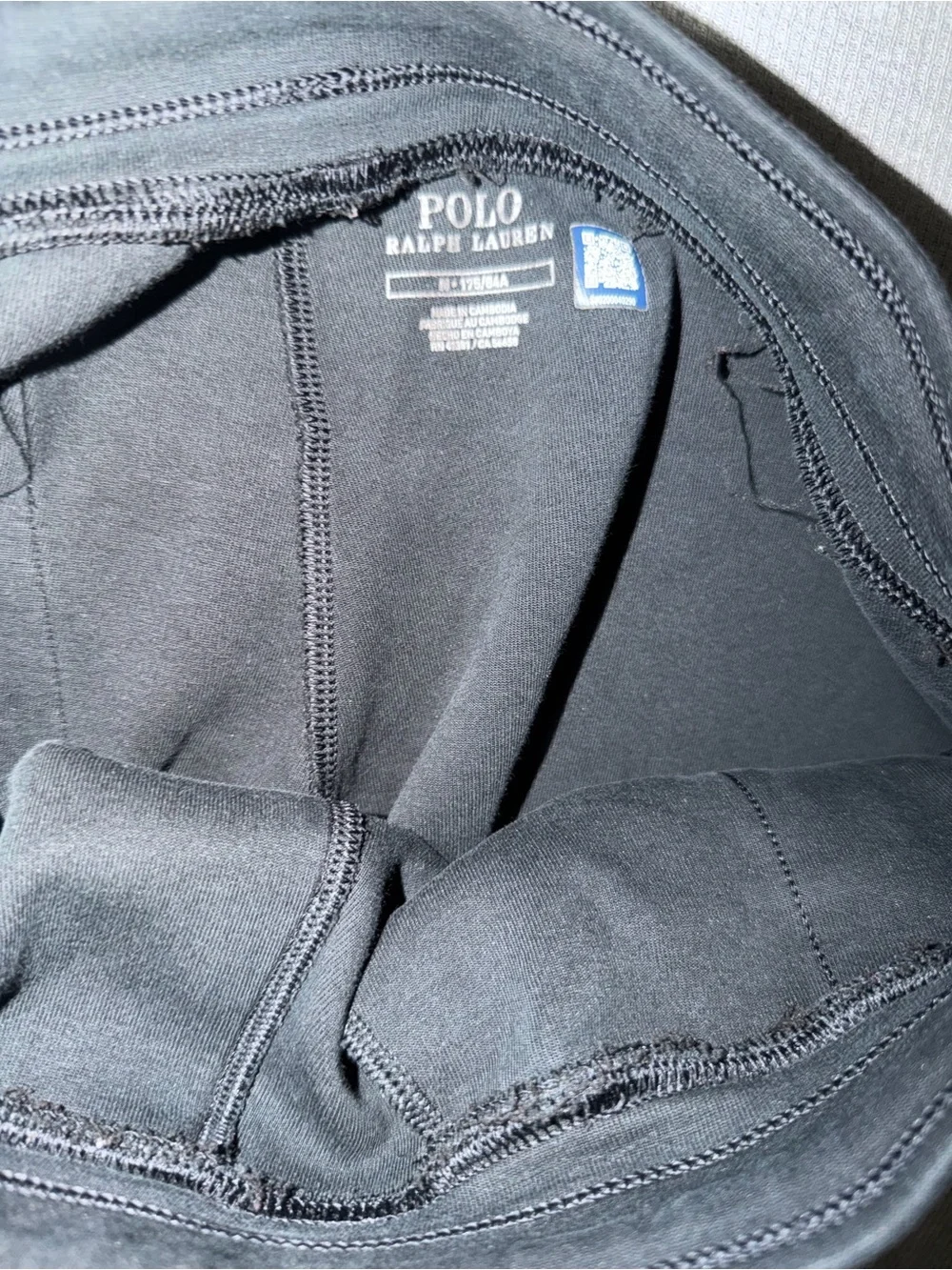 Polo Ralph Lauren embroidered pony tapered sweatpants black mens medium